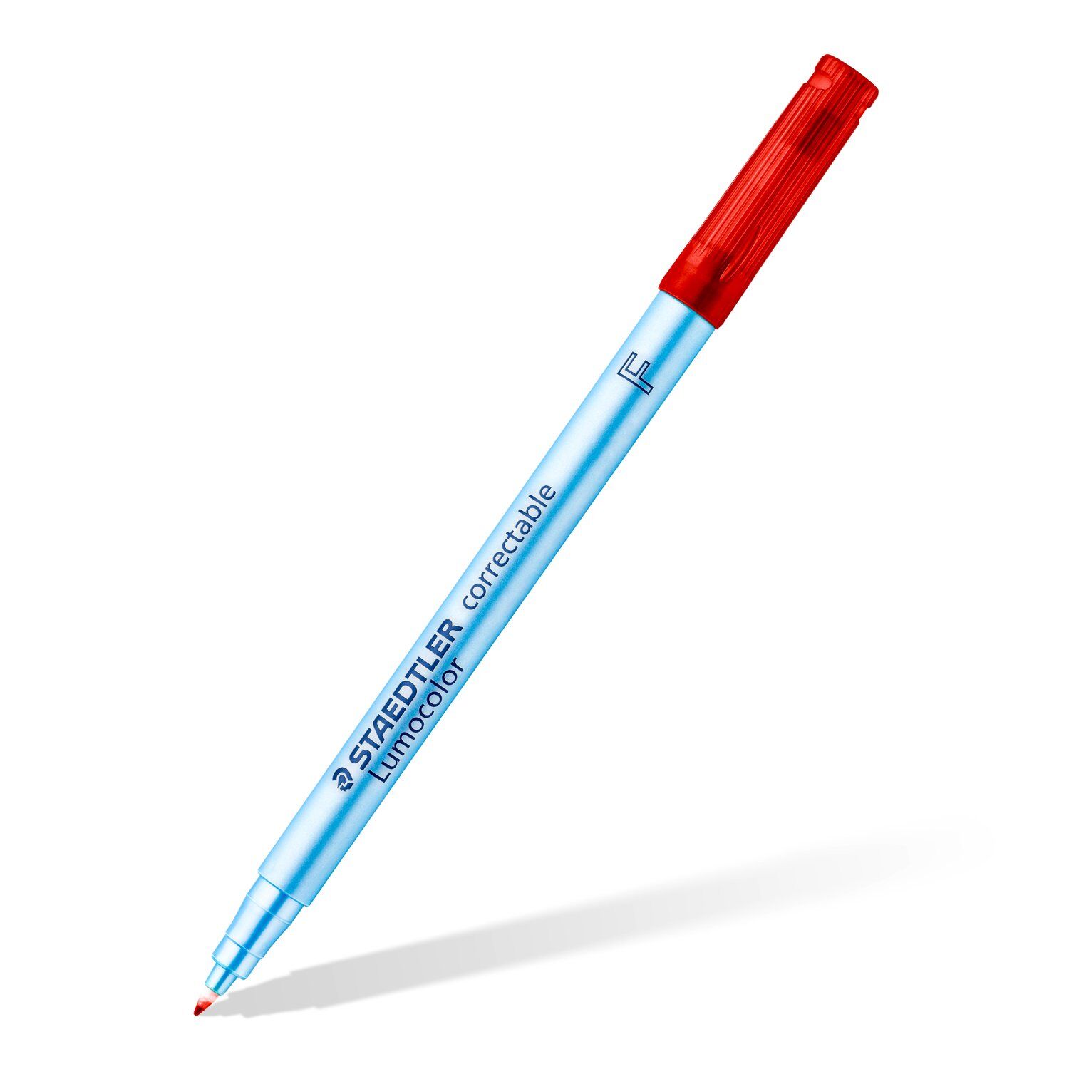 Staedtler Folienstift Lumocolor correctable, M (1mm), rot Bild 2