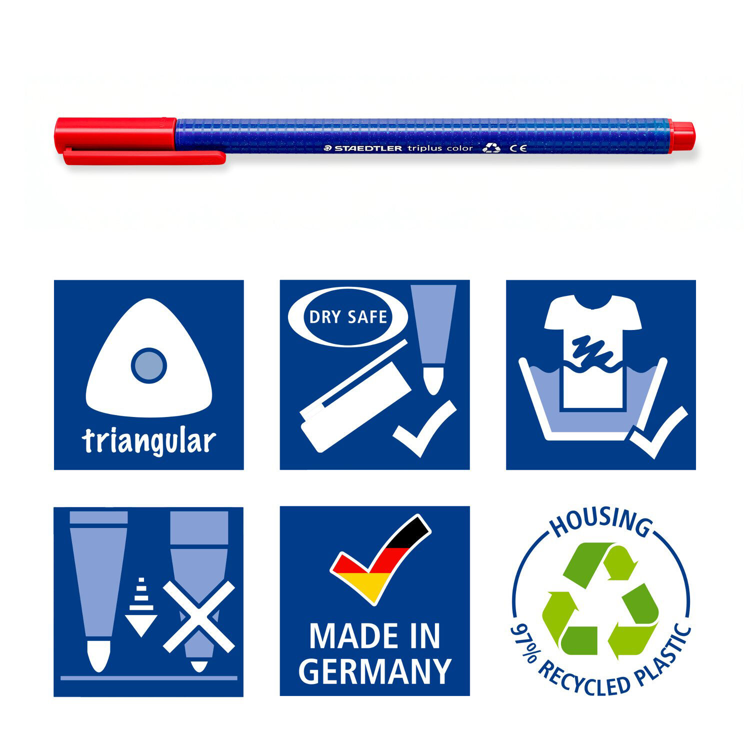 Staedtler Fineliner triplus, 20er Box Bild 4