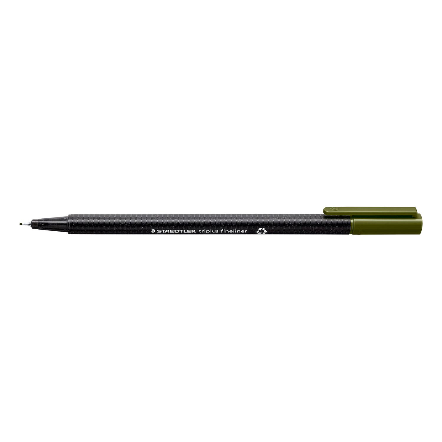 Staedtler Fineliner triplus, 1 Stck, olivgrn