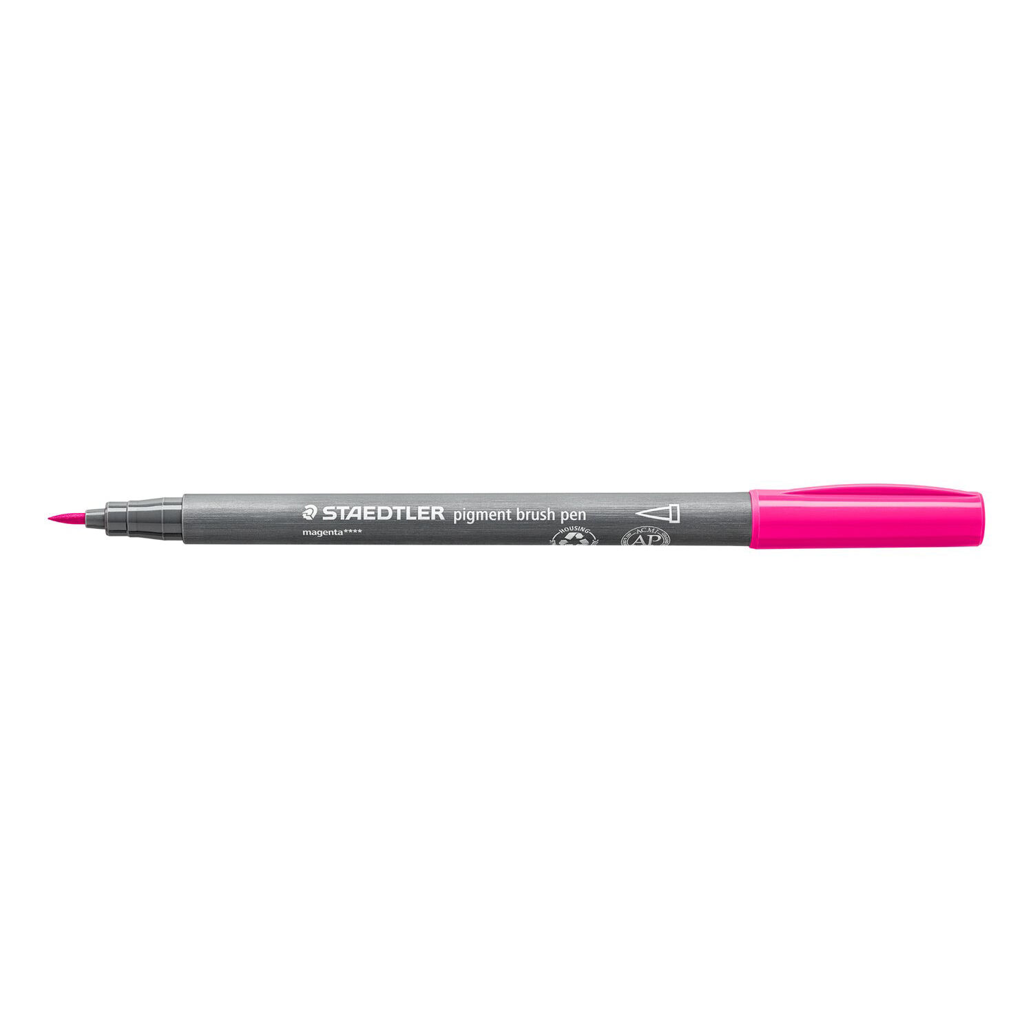 Staedtler Pigment Brush Pen, magenta