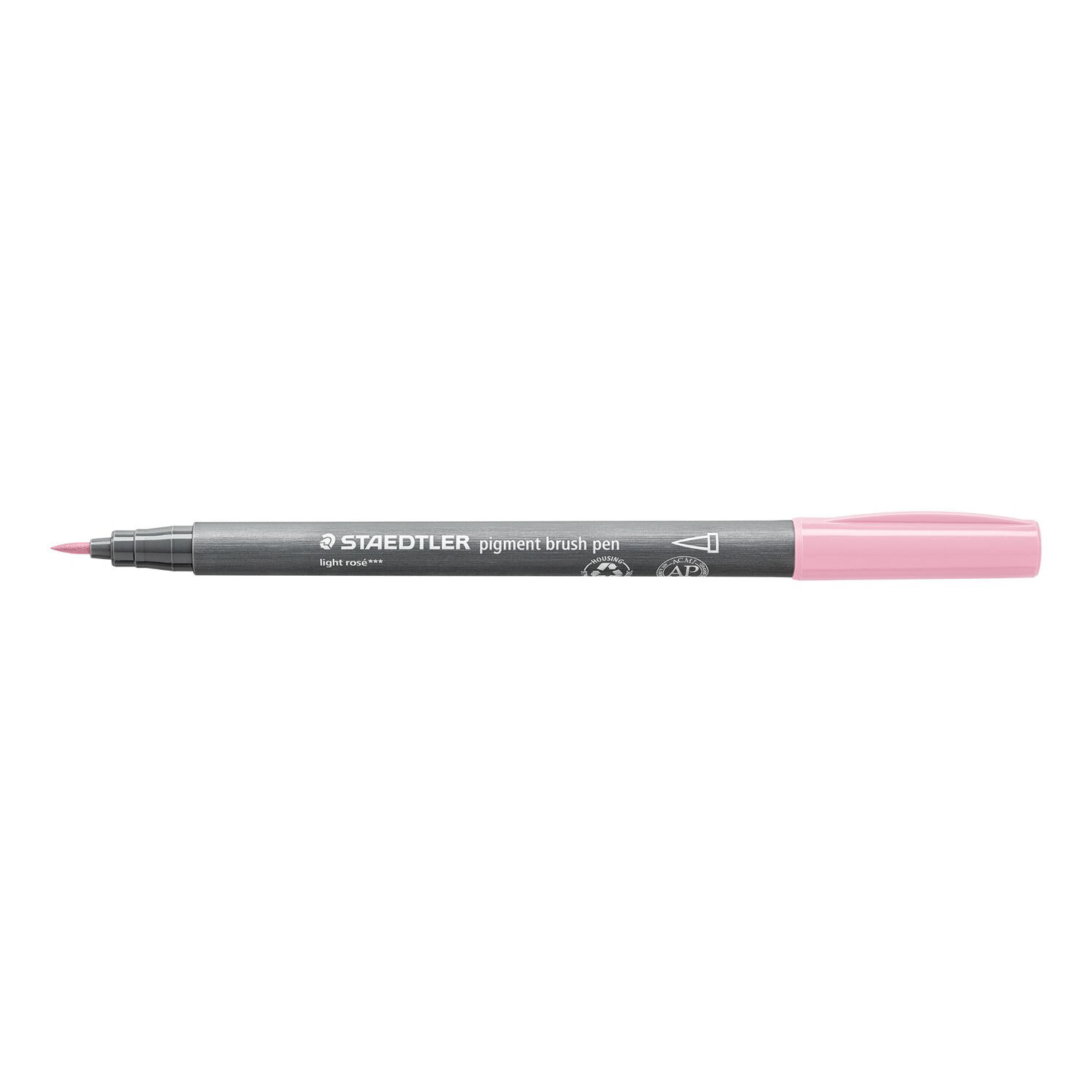 Staedtler Pigment Brush Pen, hellrosa