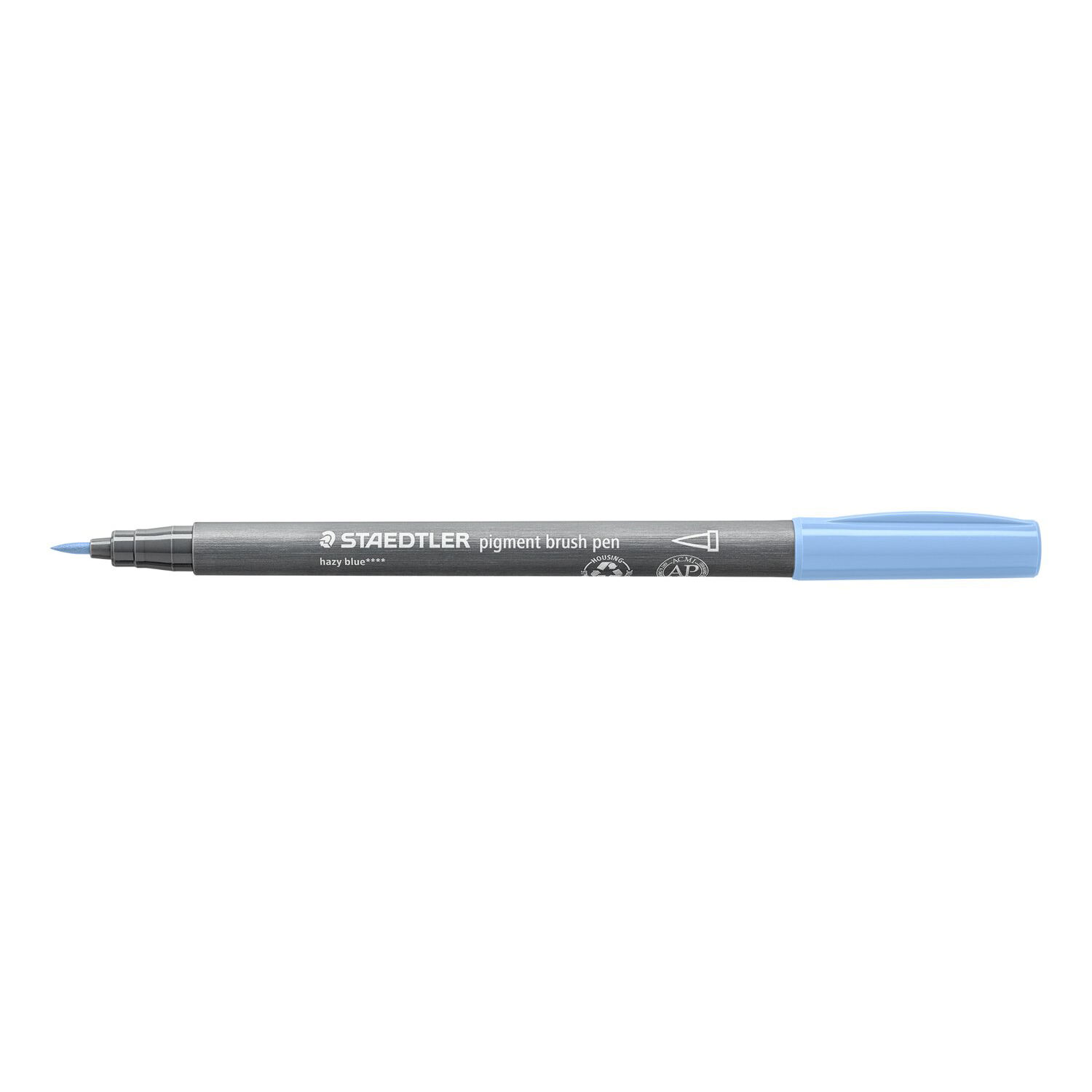 Staedtler Pigment Brush Pen, dunstblau