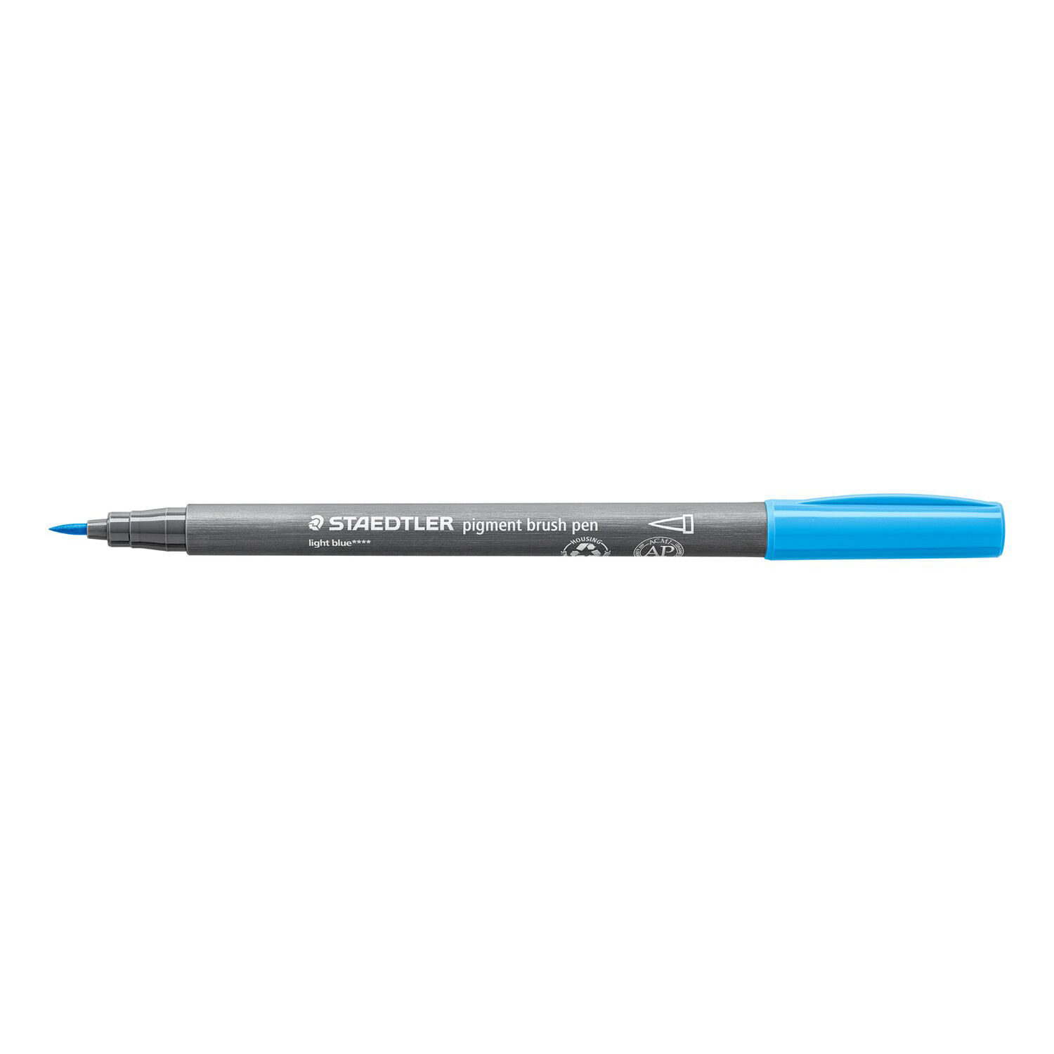 Staedtler Pigment Brush Pen, lichtblau