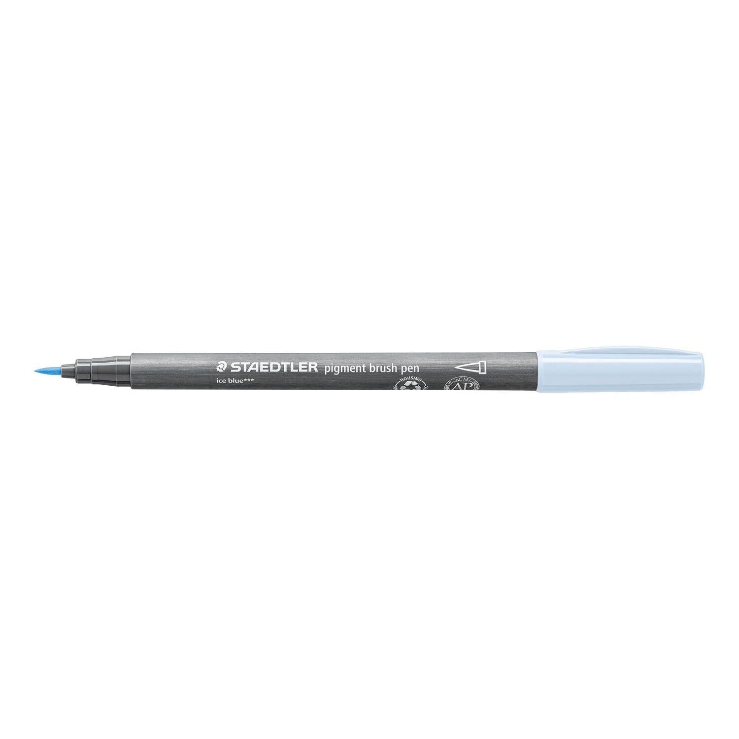 Staedtler Pigment Brush Pen, eisblau