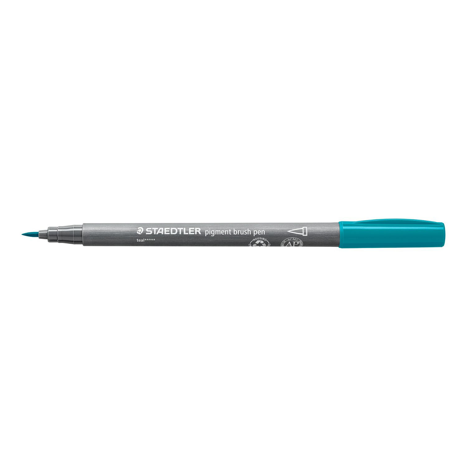 Staedtler Pigment Brush Pen, blaugrn
