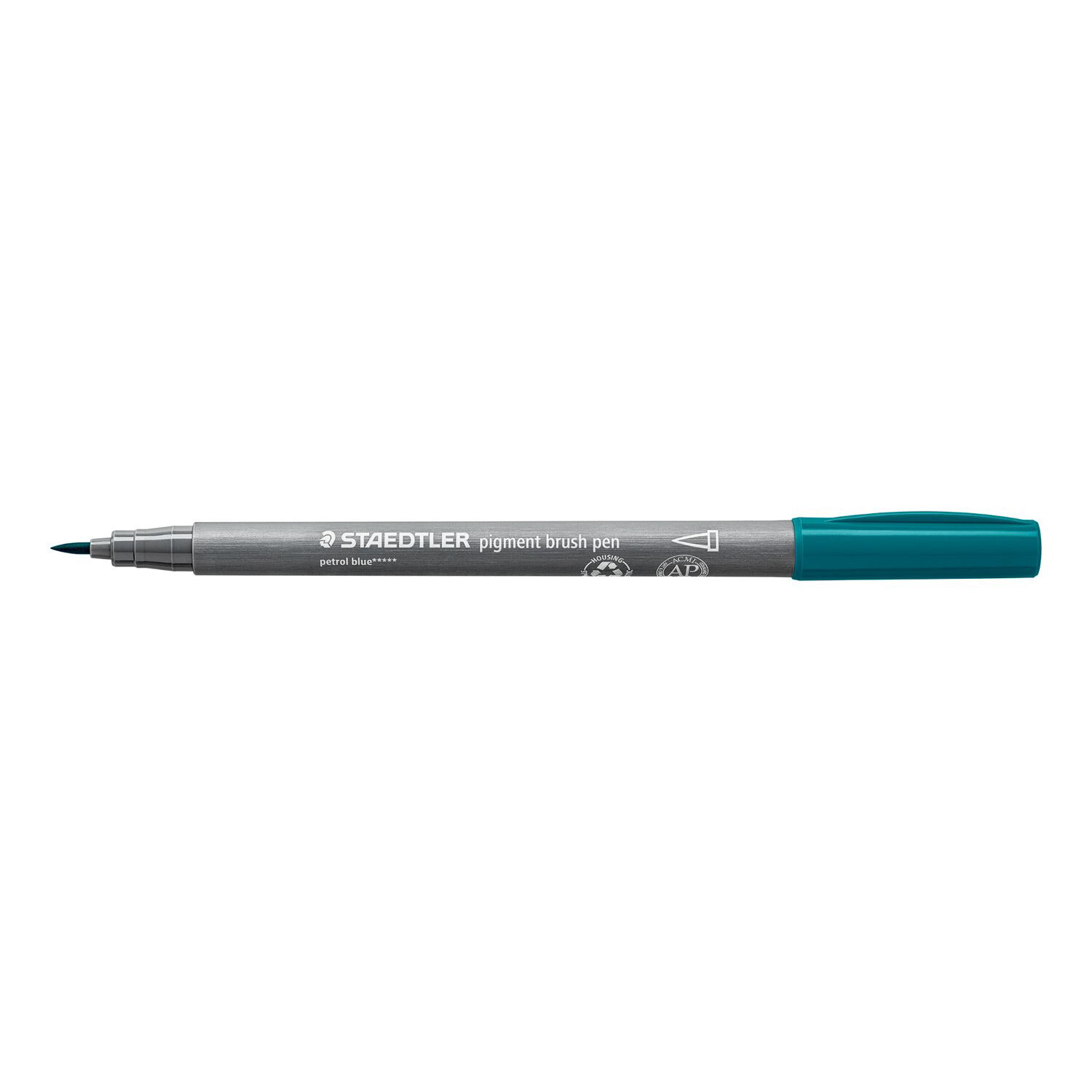 Staedtler Pigment Brush Pen, petrol