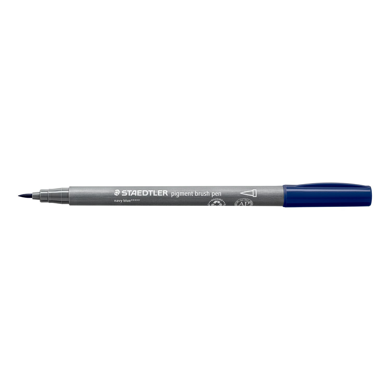 Staedtler Pigment Brush Pen, marineblau