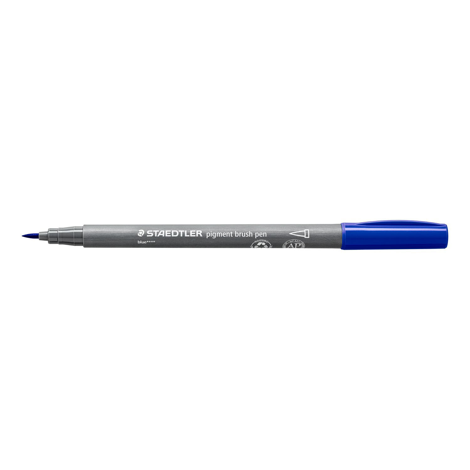 Staedtler Pigment Brush Pen, blau