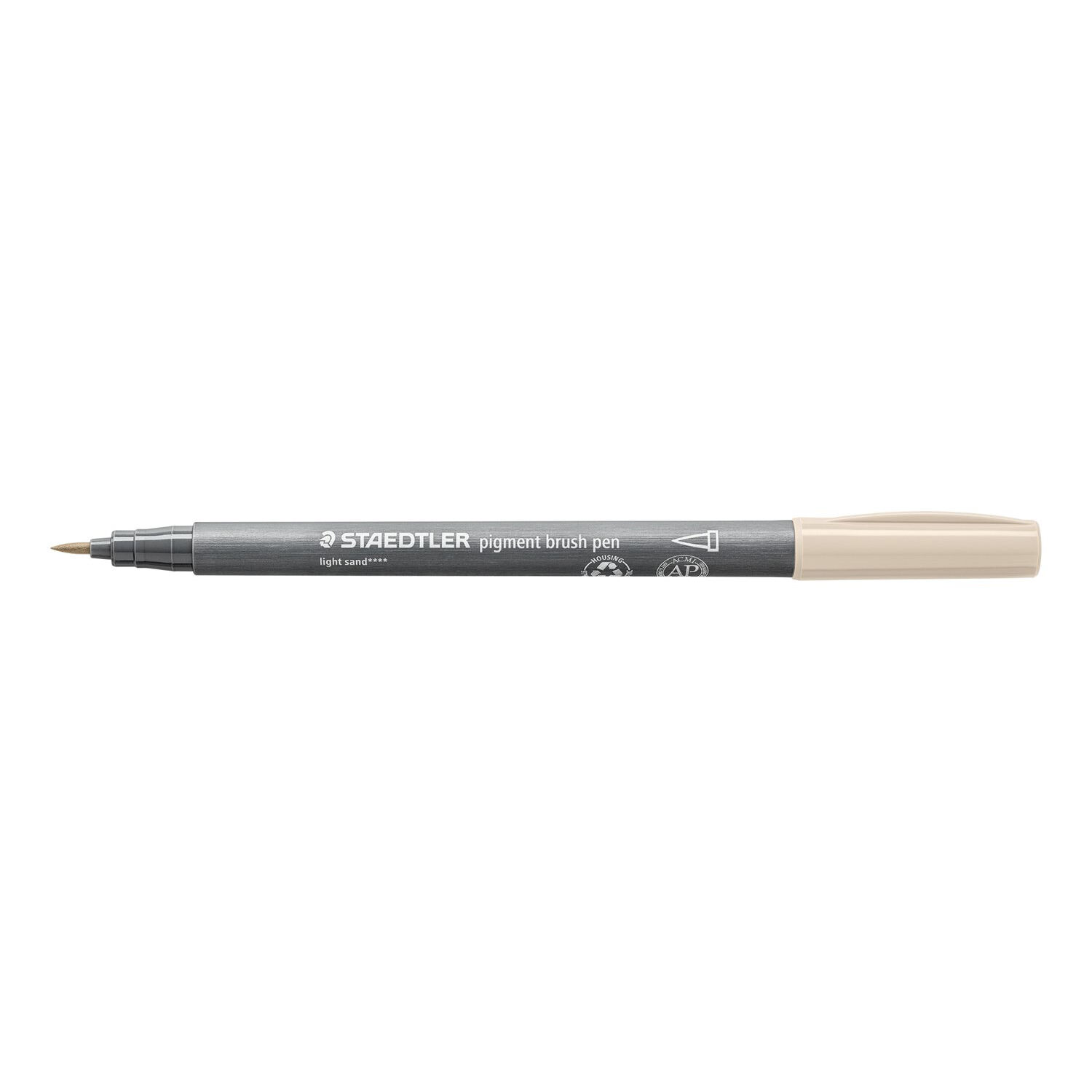 Staedtler Pigment Brush Pen, sand hell