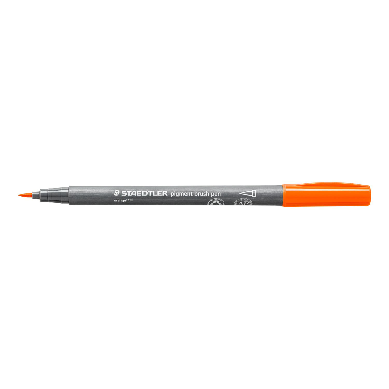 Staedtler Pigment Brush Pen, orange