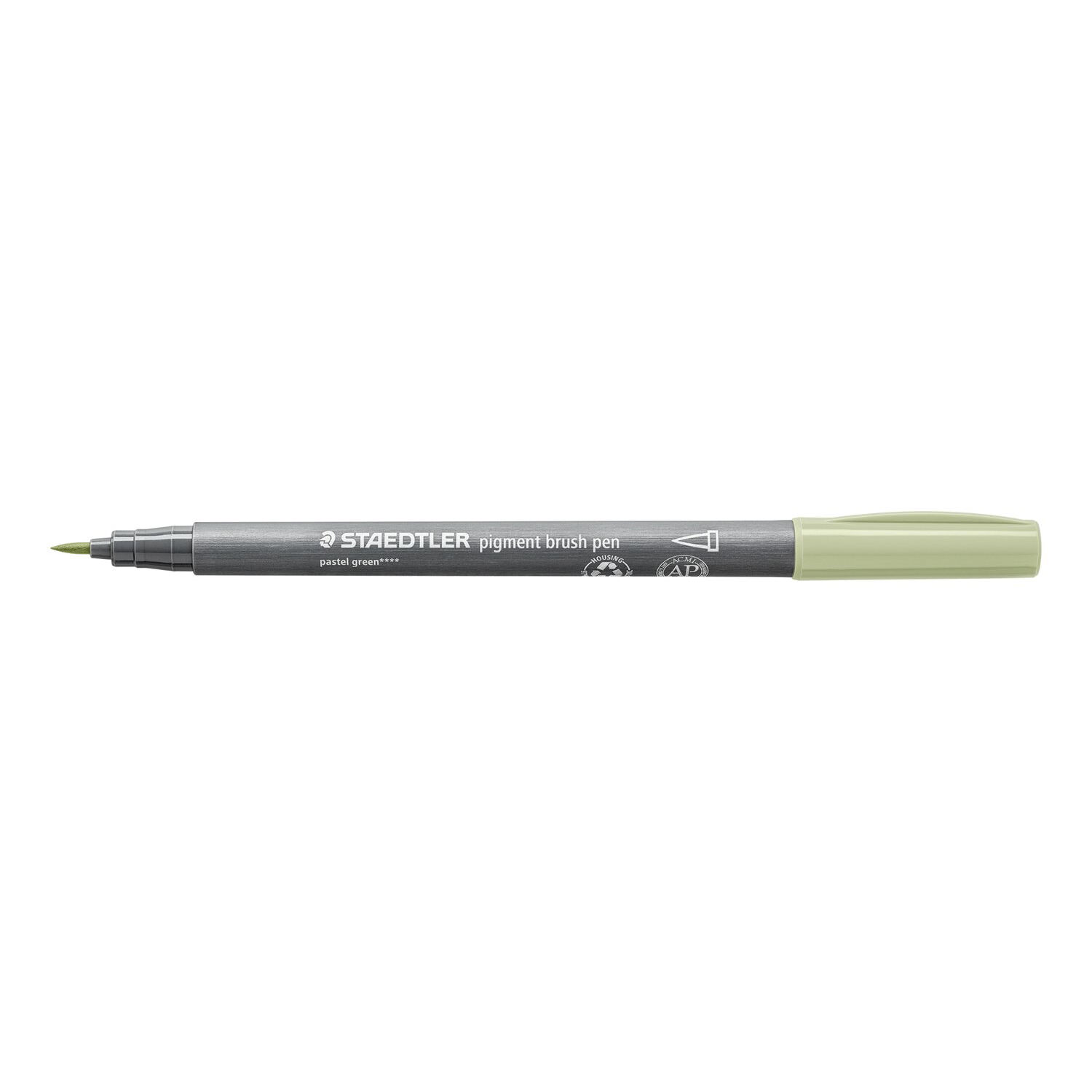 Staedtler Pigment Brush Pen, pastellgrn