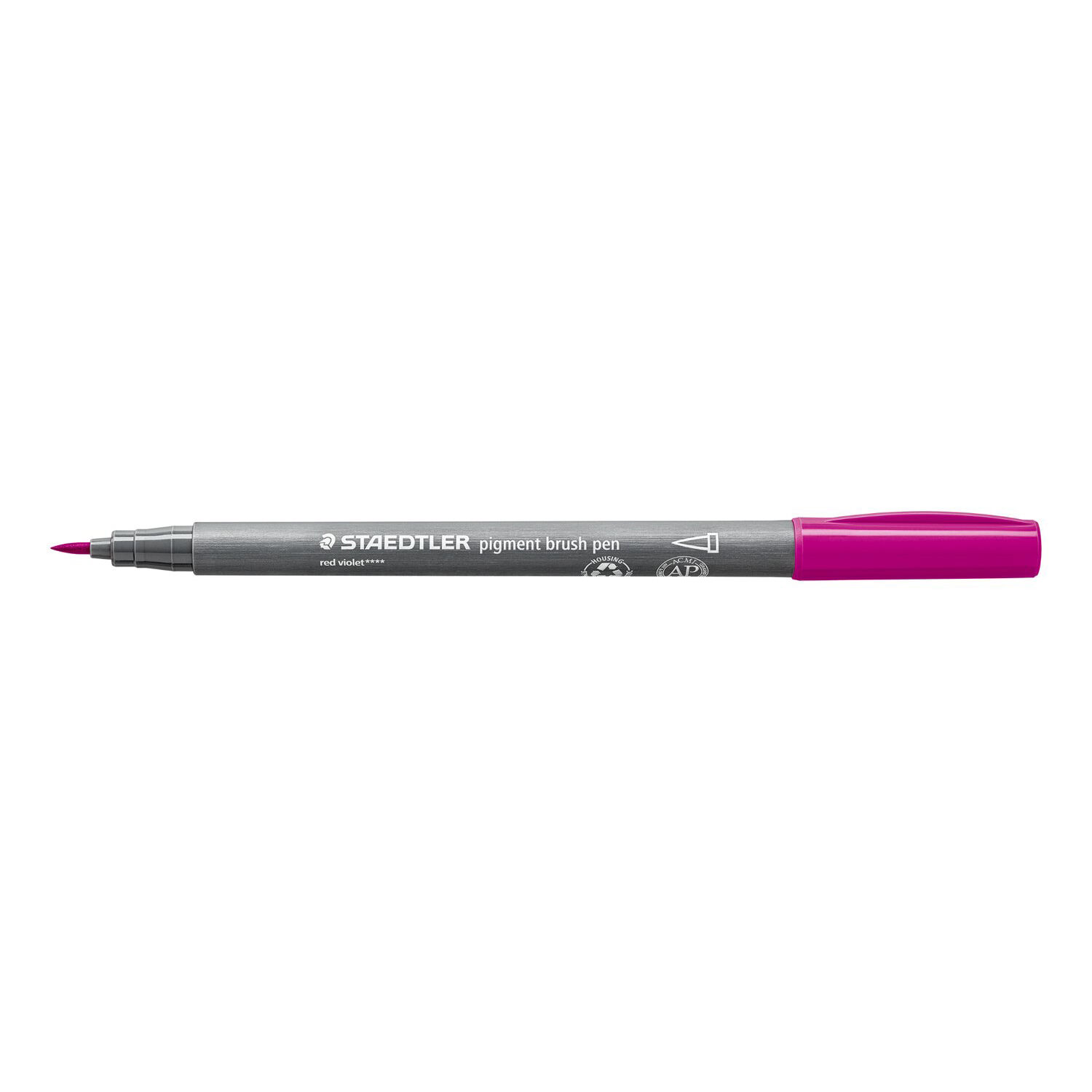Staedtler Pigment Brush Pen, rotlila