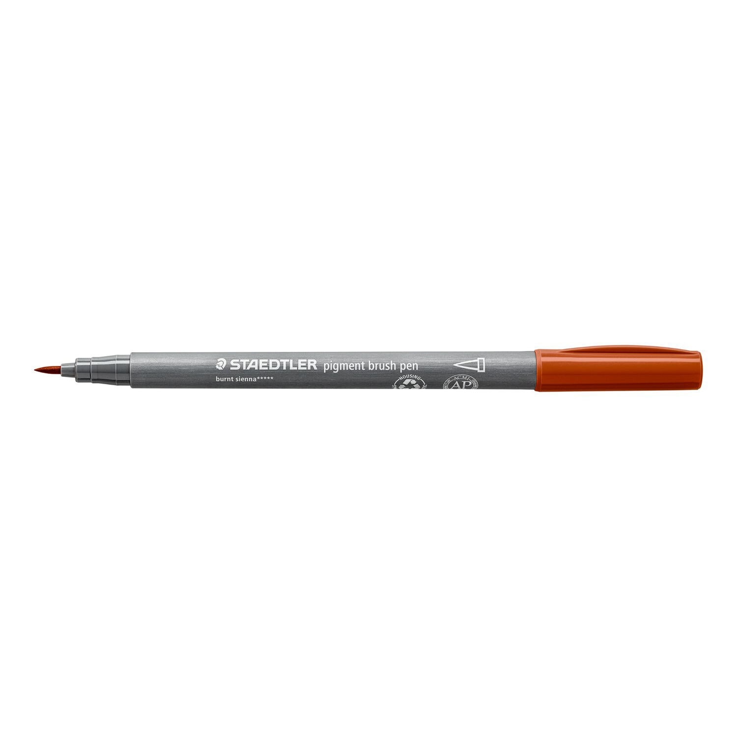 Staedtler Pigment Brush Pen, siena gebrannt