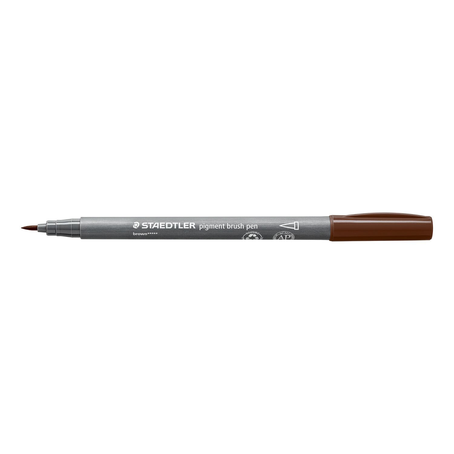 Staedtler Pigment Brush Pen, braun