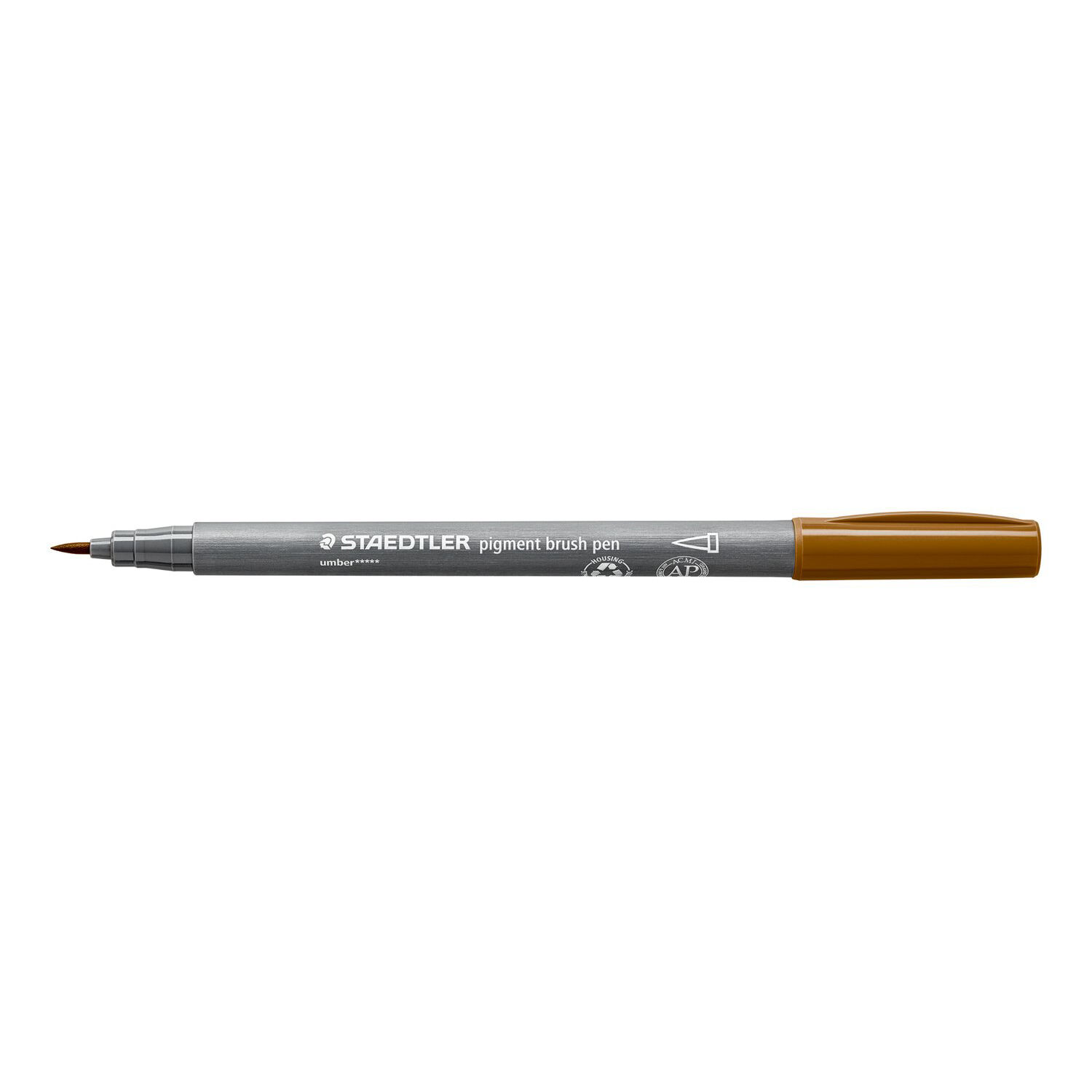 Staedtler Pigment Brush Pen, umber