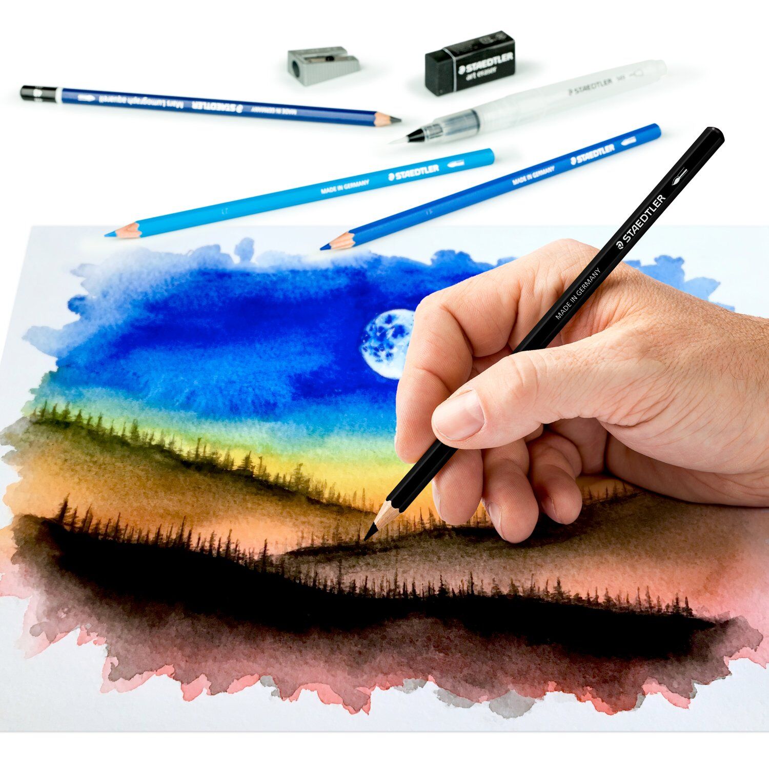 Staedtler Gemischtes Aquarell Set Bild 3