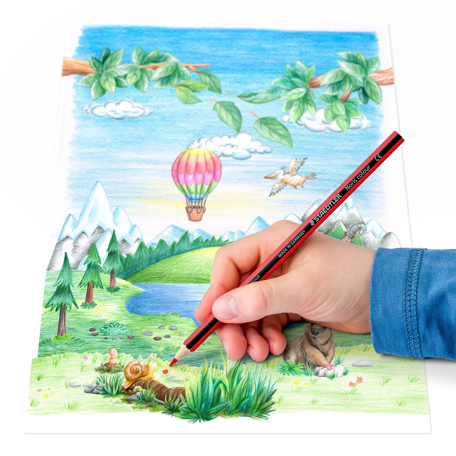 Staedtler Buntstift-Set Noris colour, 12 Farben sortiert Bild 3