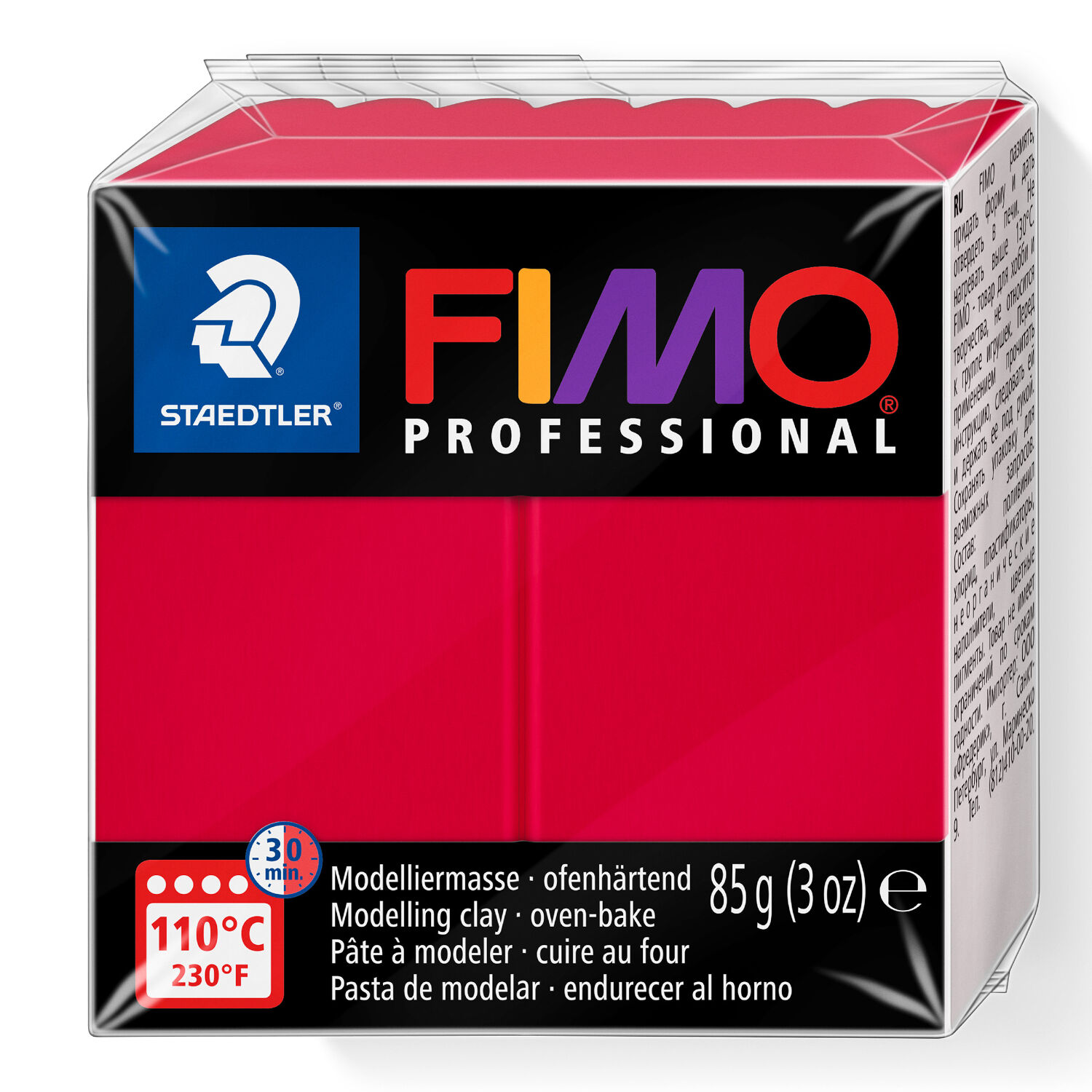 Fimo Professional 85g, Karmin