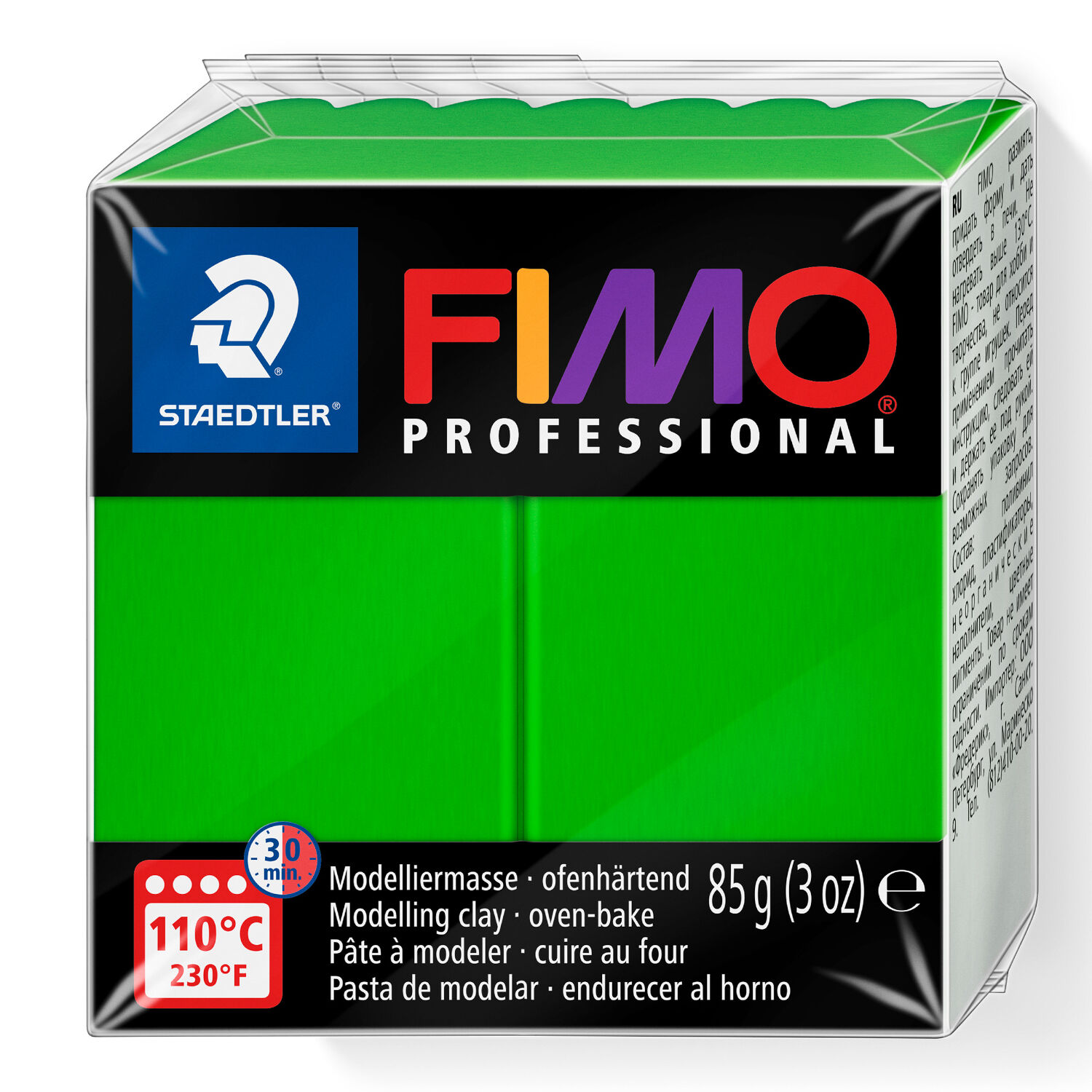 Fimo Professional 85g, Saftgrn
