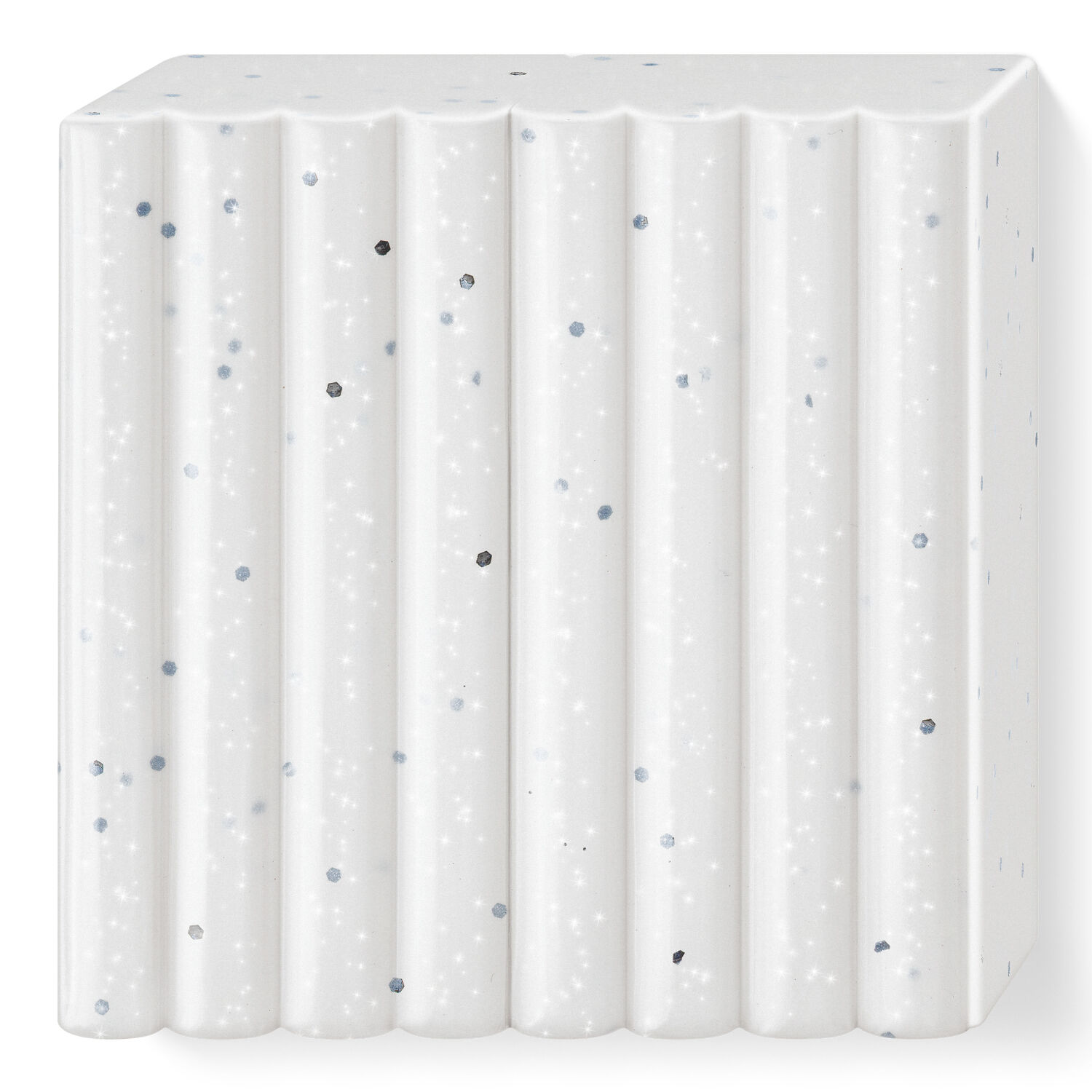 NEU Fimo Effect 57g, weier Granit Bild 2