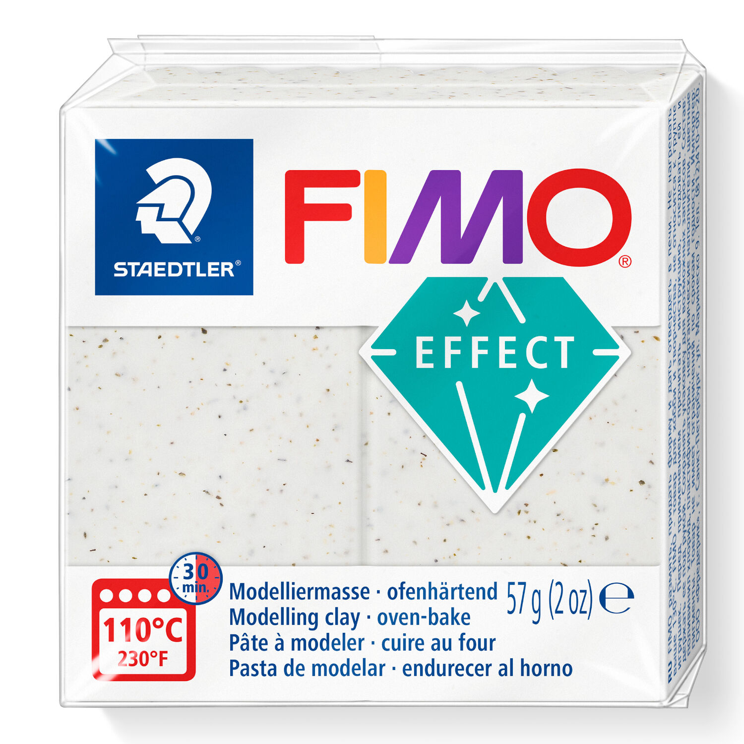 NEU Fimo Effect 57g, Botanical Seealge Wei