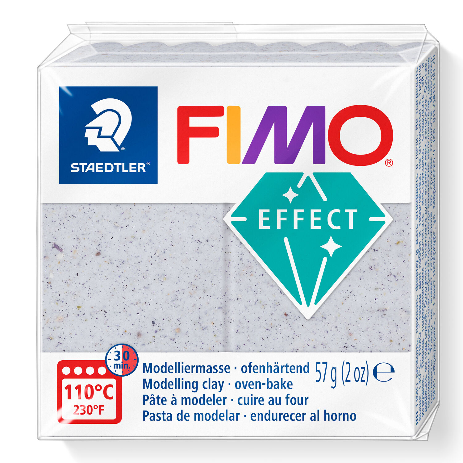 NEU Fimo Effect 57g, Botanical Malve Lila