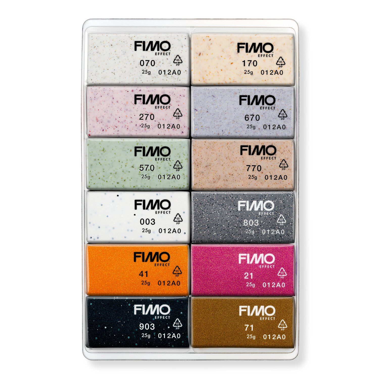 Staedtler Set Fimo Effect Boho Colours, 12 Halbblcke Bild 2