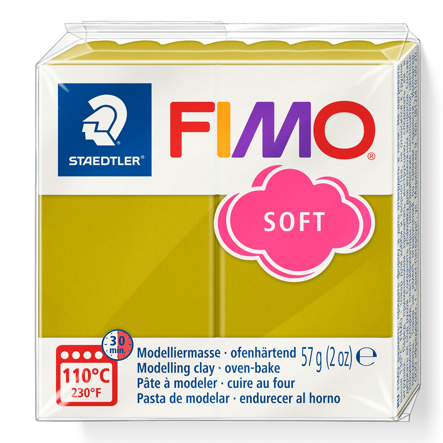 NEU Fimo Soft Basisfarbe 57g, Beach Grass