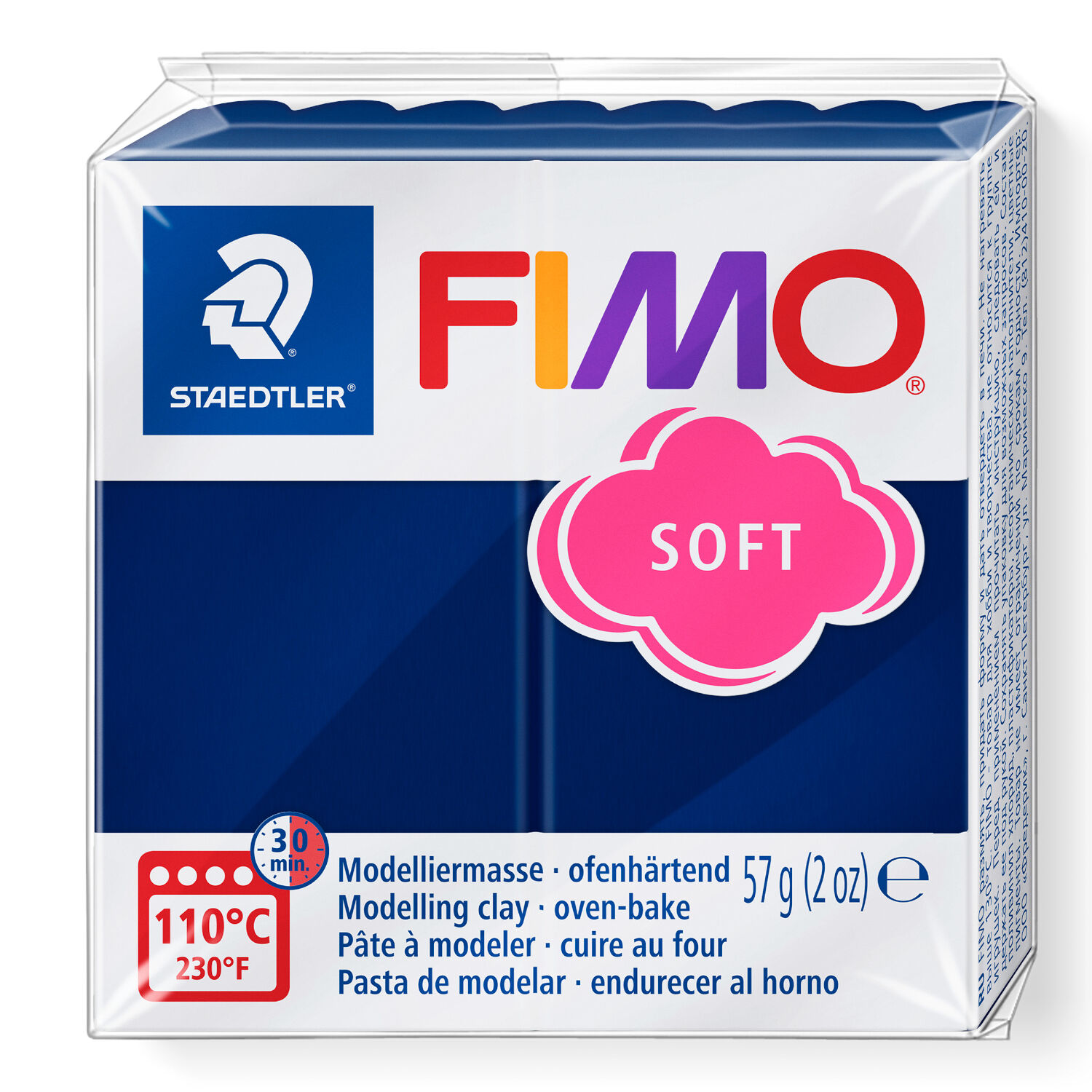 Fimo Soft Basisfarben 57g, Windsorblau