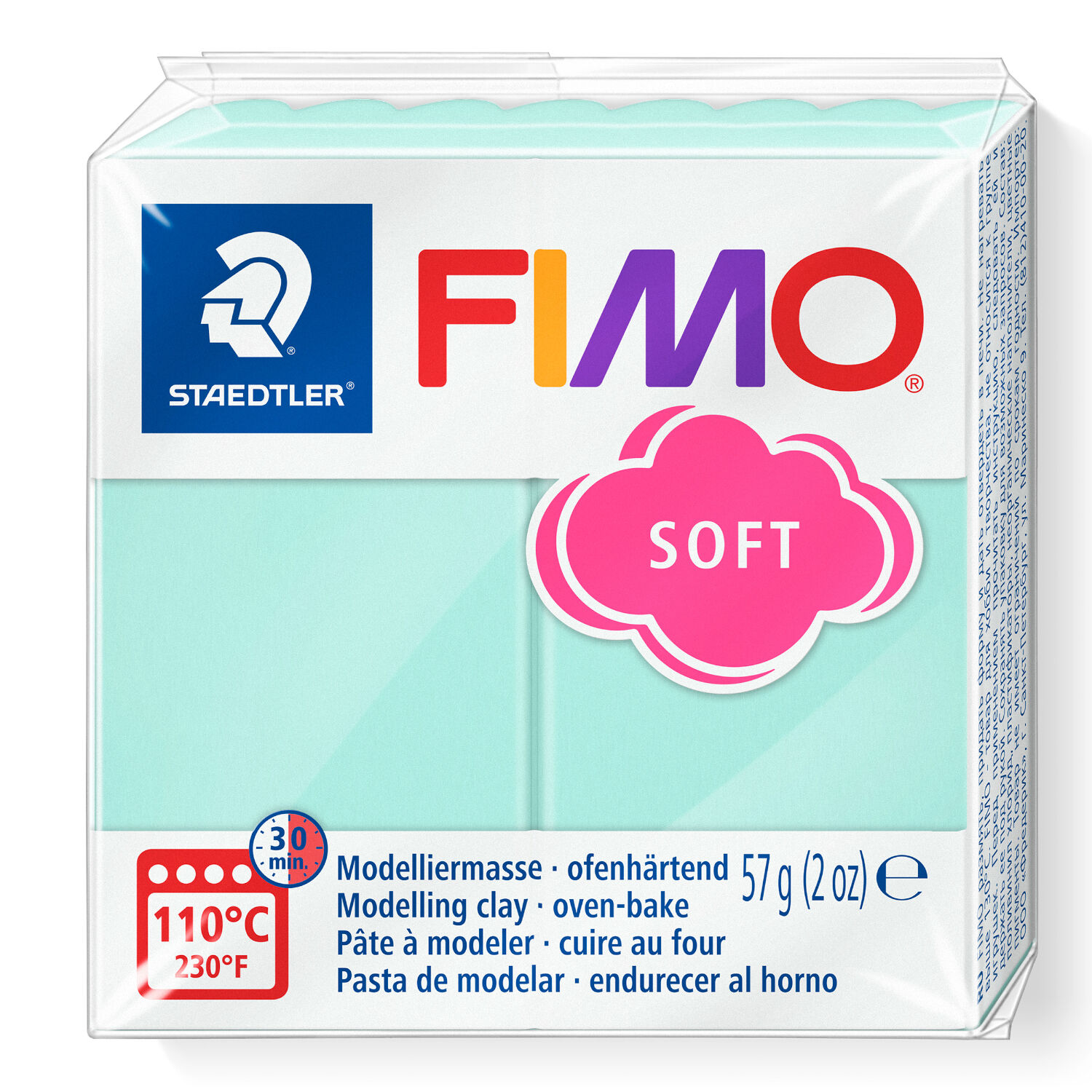 Fimo Soft Pastellfarbe, 57g, Mint