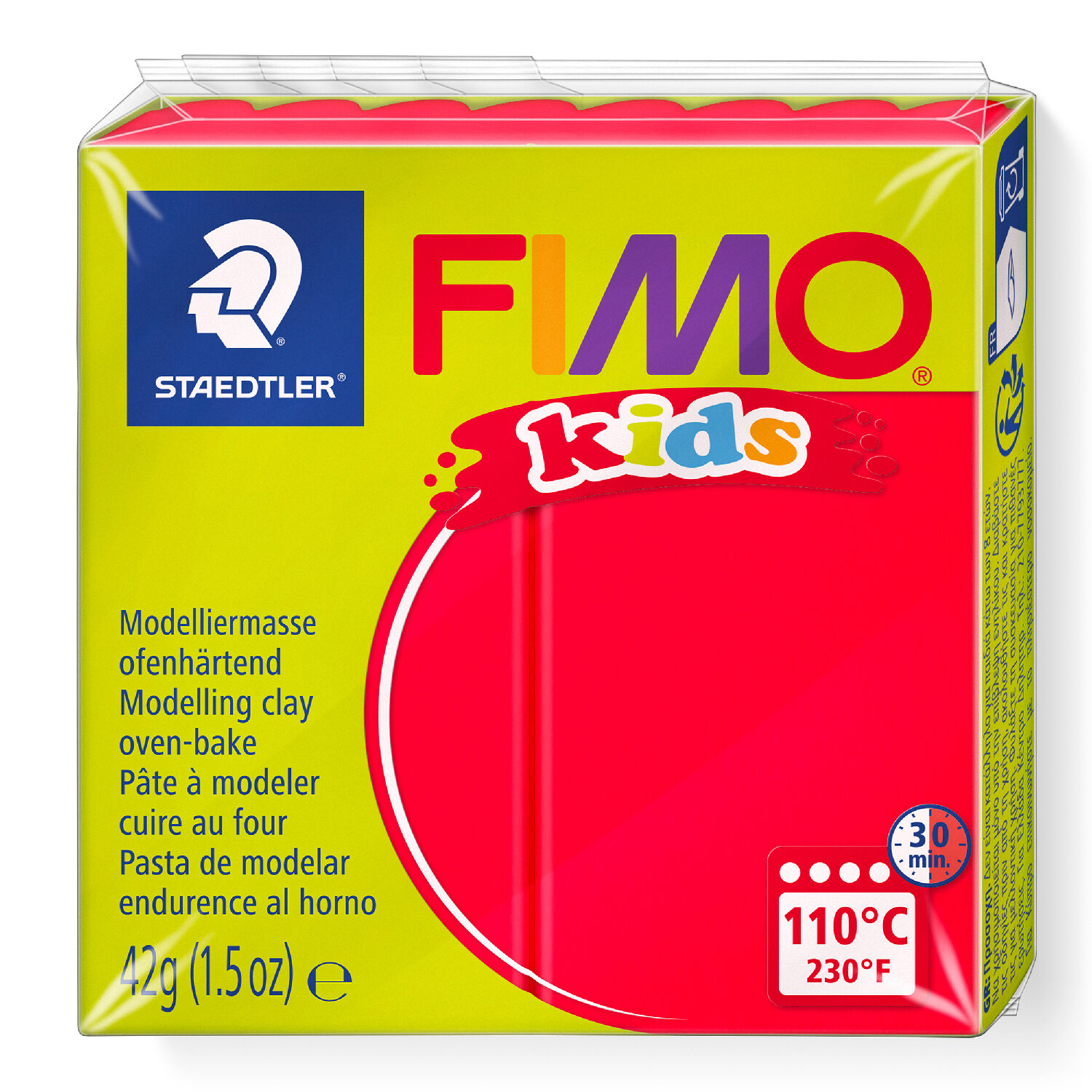 Fimo kids 42g, Rot