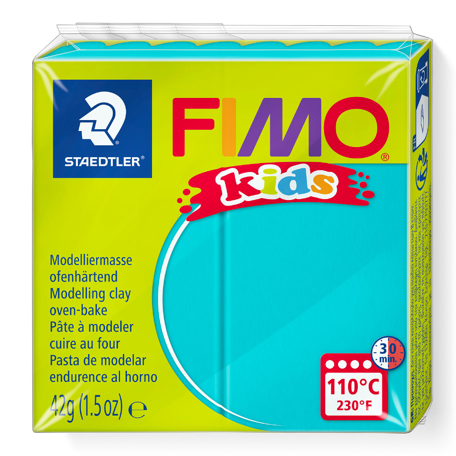 Fimo kids 42g, Trkis