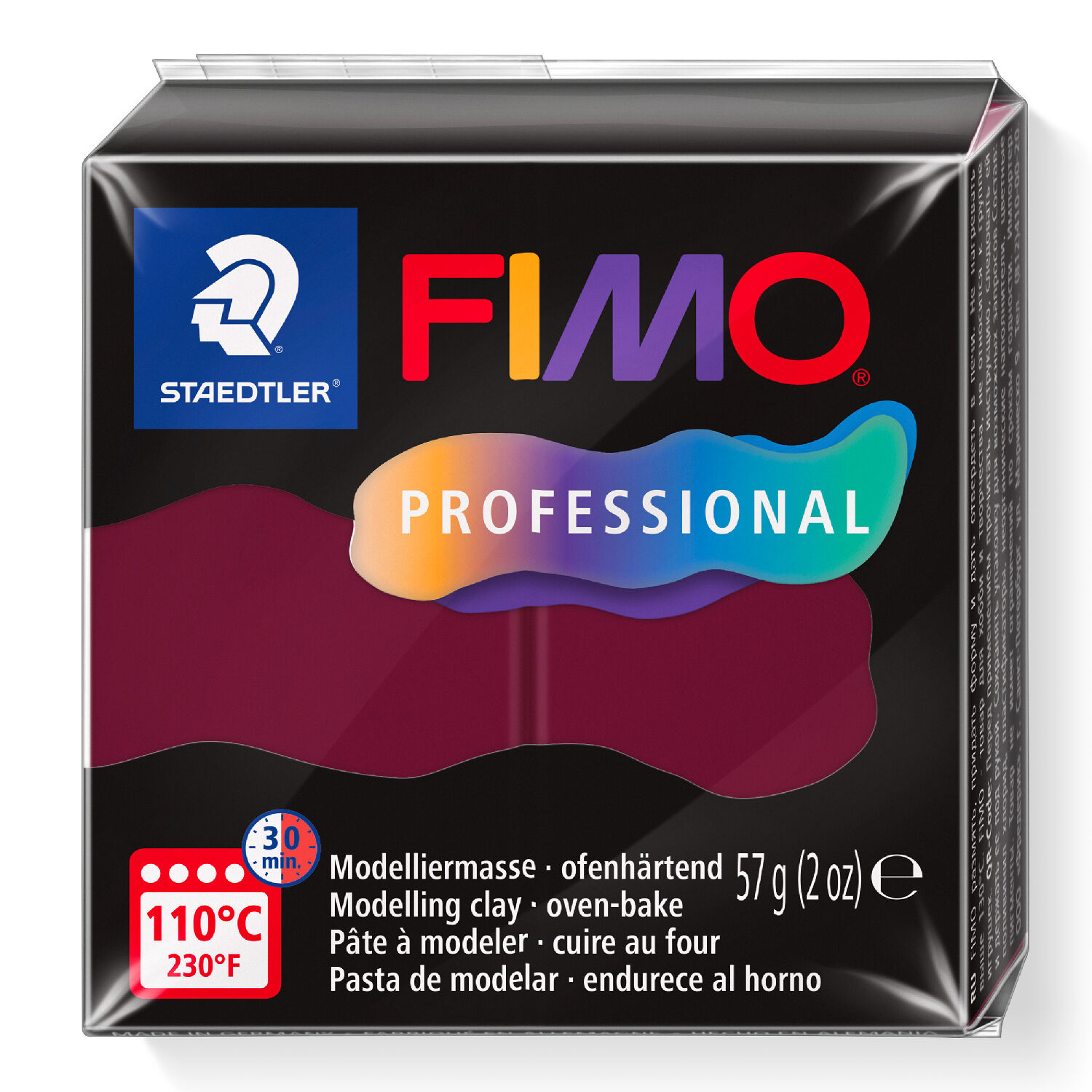 NEU Fimo Professional 57g, Bordeaux