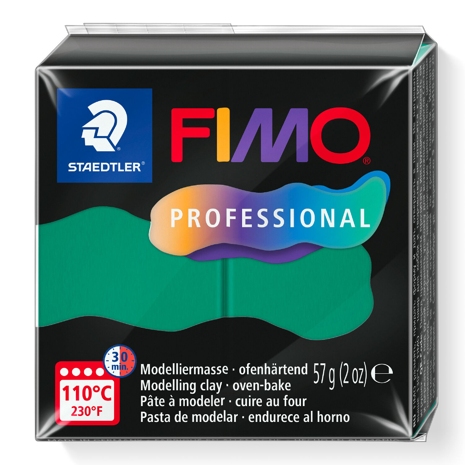 NEU Fimo Professional 57g, Reingrn