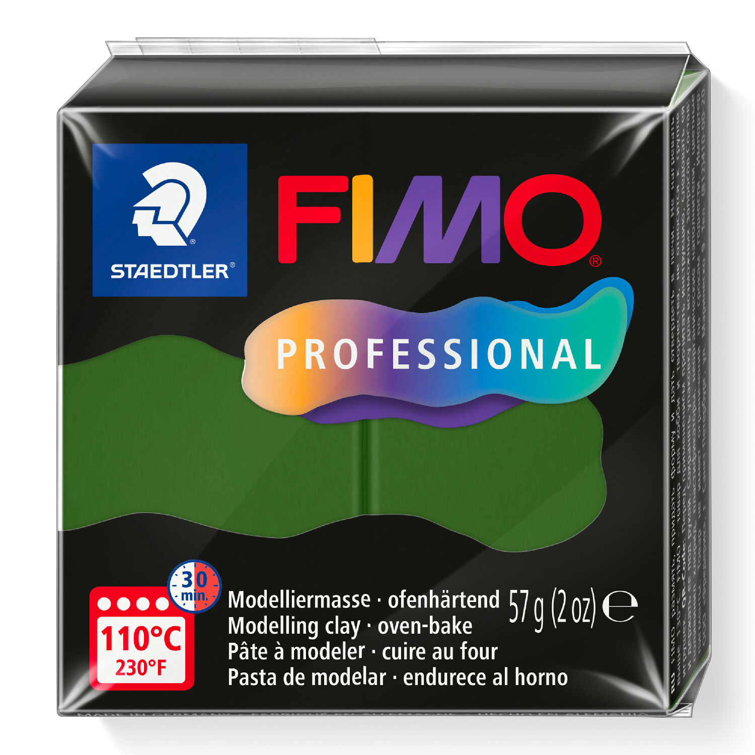 NEU Fimo Professional 57g, Blattgrn