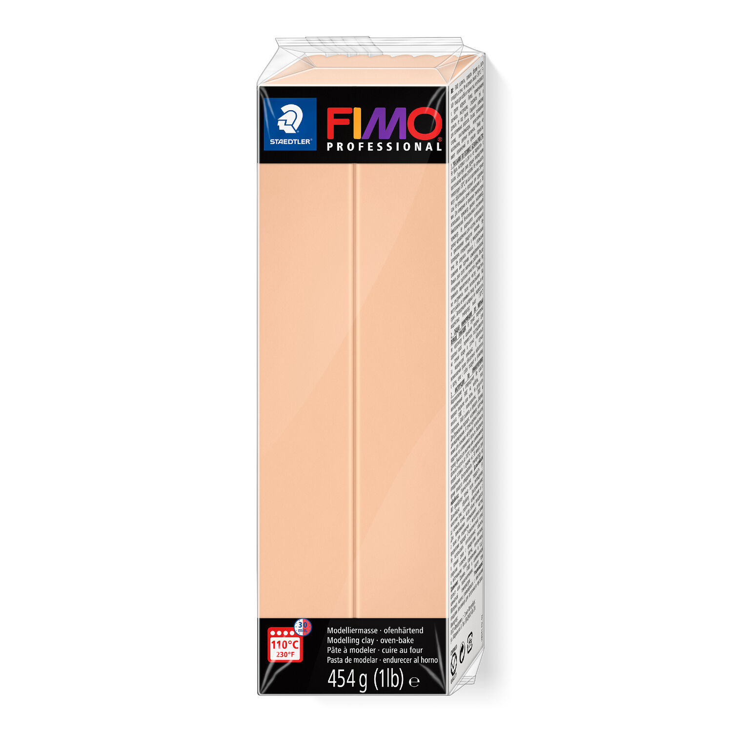 NEU Fimo Professional Groblock, 454g, Cameo