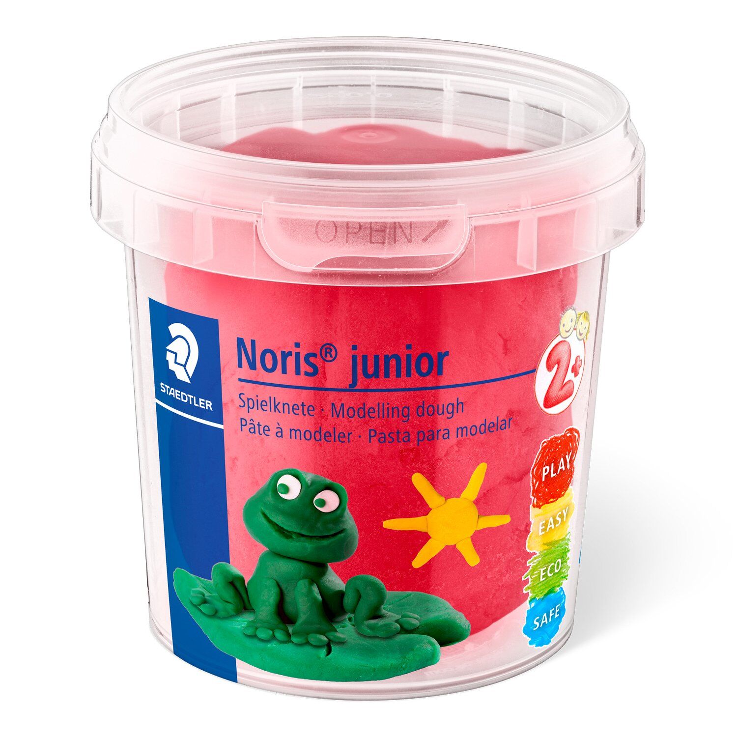 Staedtler Spielknete Set, Noris junior, 4 Basisfarben Bild 2