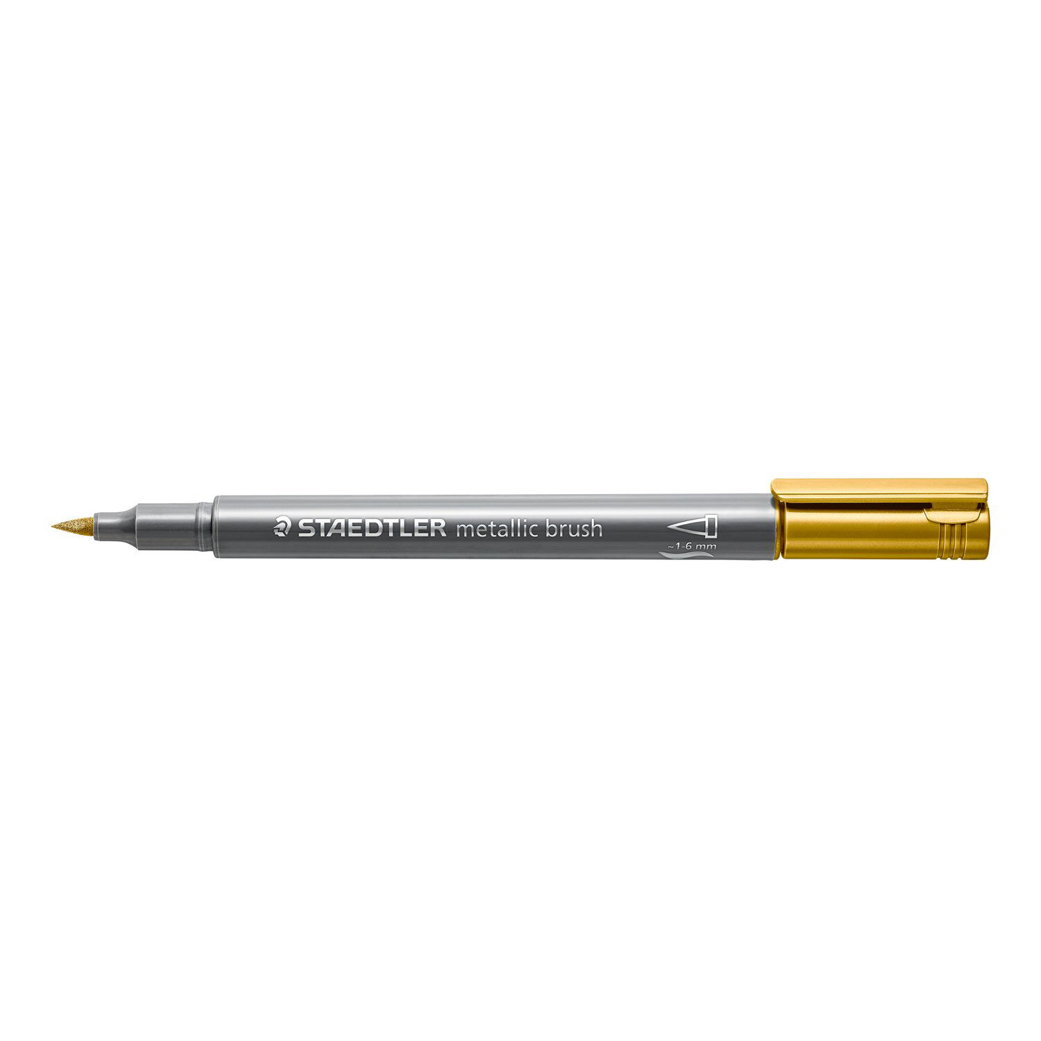Staedtler Marker Metallic Brush Pen, Gold