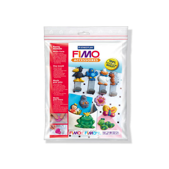 FIMO accessoires Motiv-Form, lustige Tiere