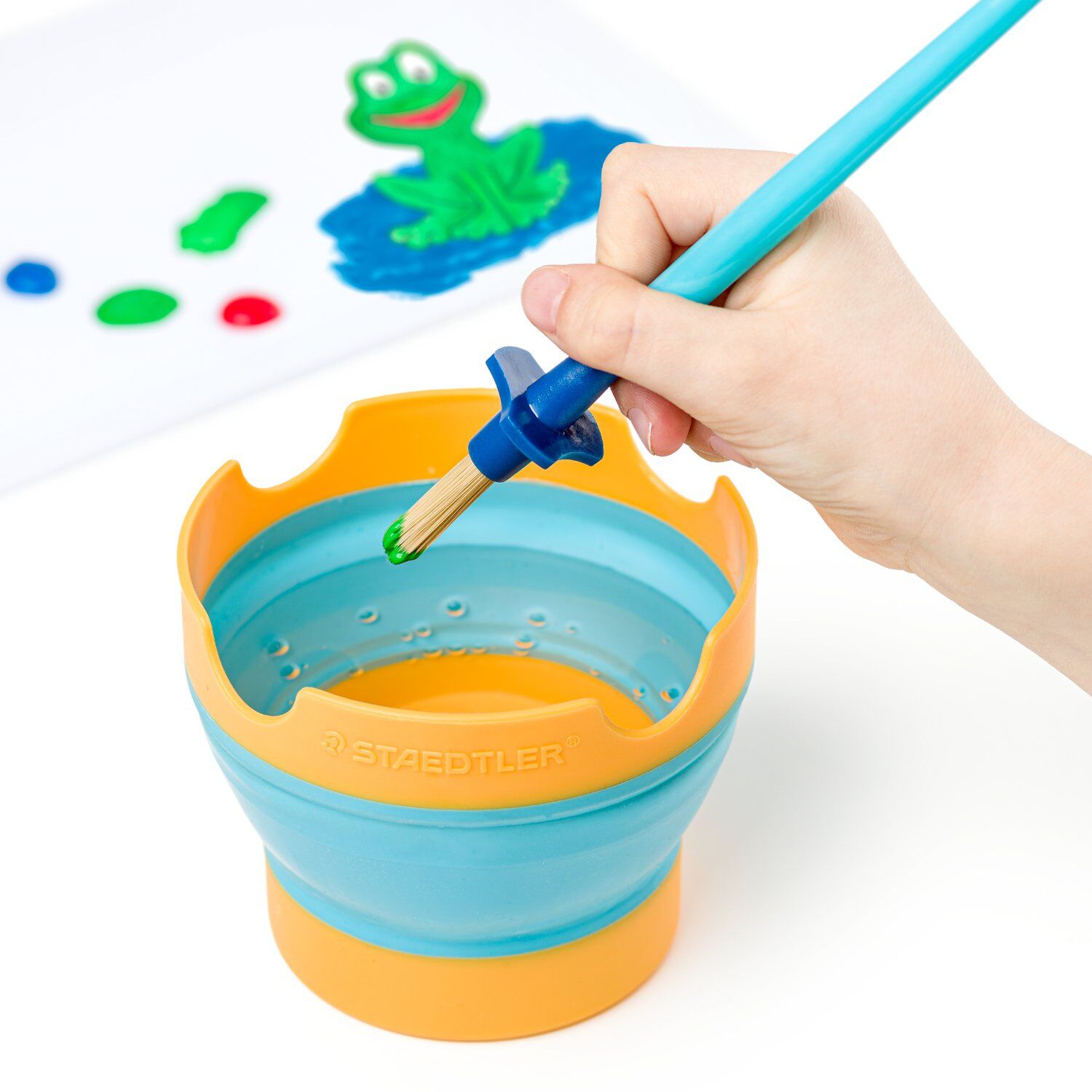 Staedtler Wasserbecher Noris junior faltbar, 1 Stck Bild 3