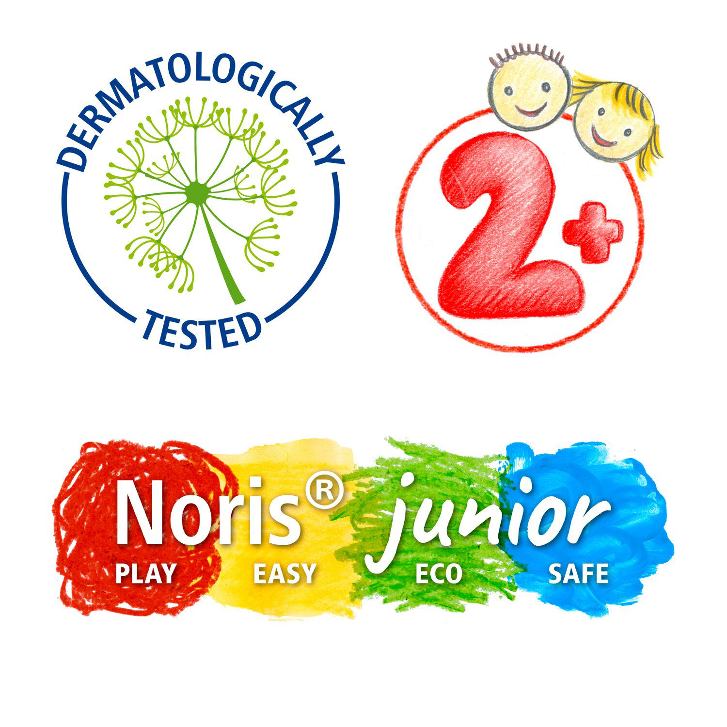 Staedtler Fingermalfarbe Noris junior, 4 Farben sortiert Bild 4