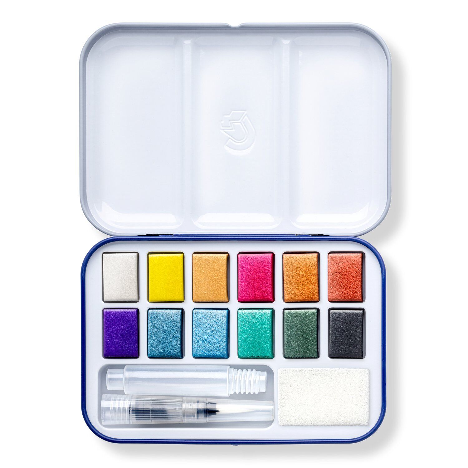 Staedtler Aquarell-Farbkasten Metallic, 12 Farben Bild 2