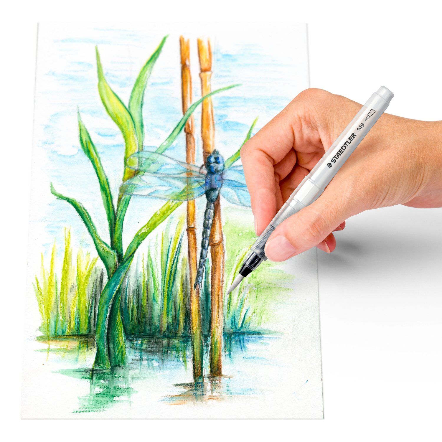 Staedtler Wasserpinsel Set, 4 Stck Bild 4