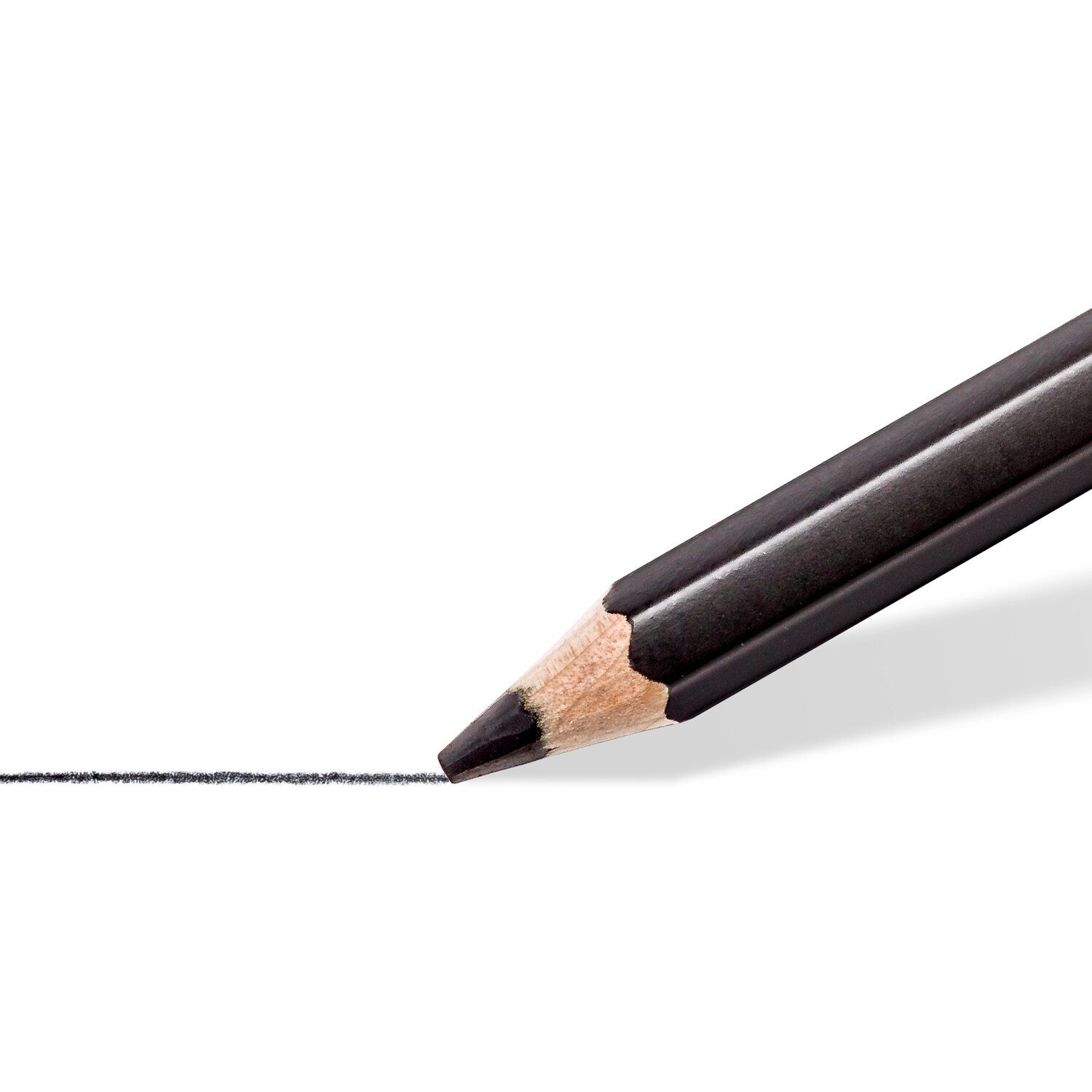 Staedtler schwarzer Zeichenbleistift, Mars Lumograph Black 100B, 1 Stck Hrtegrad: HB Bild 2