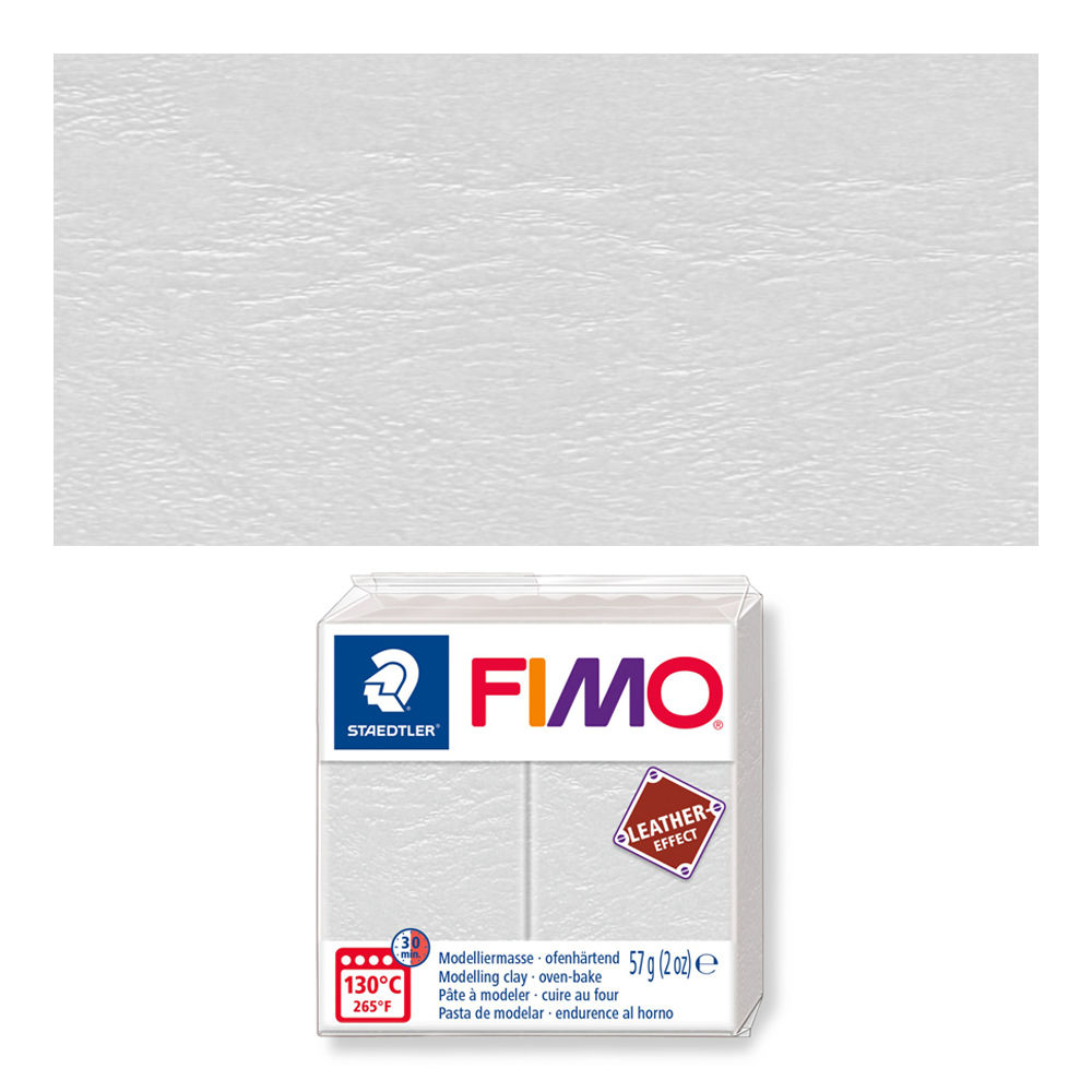 Staedtler Fimo Effect Leder, 57g, Elfenbein