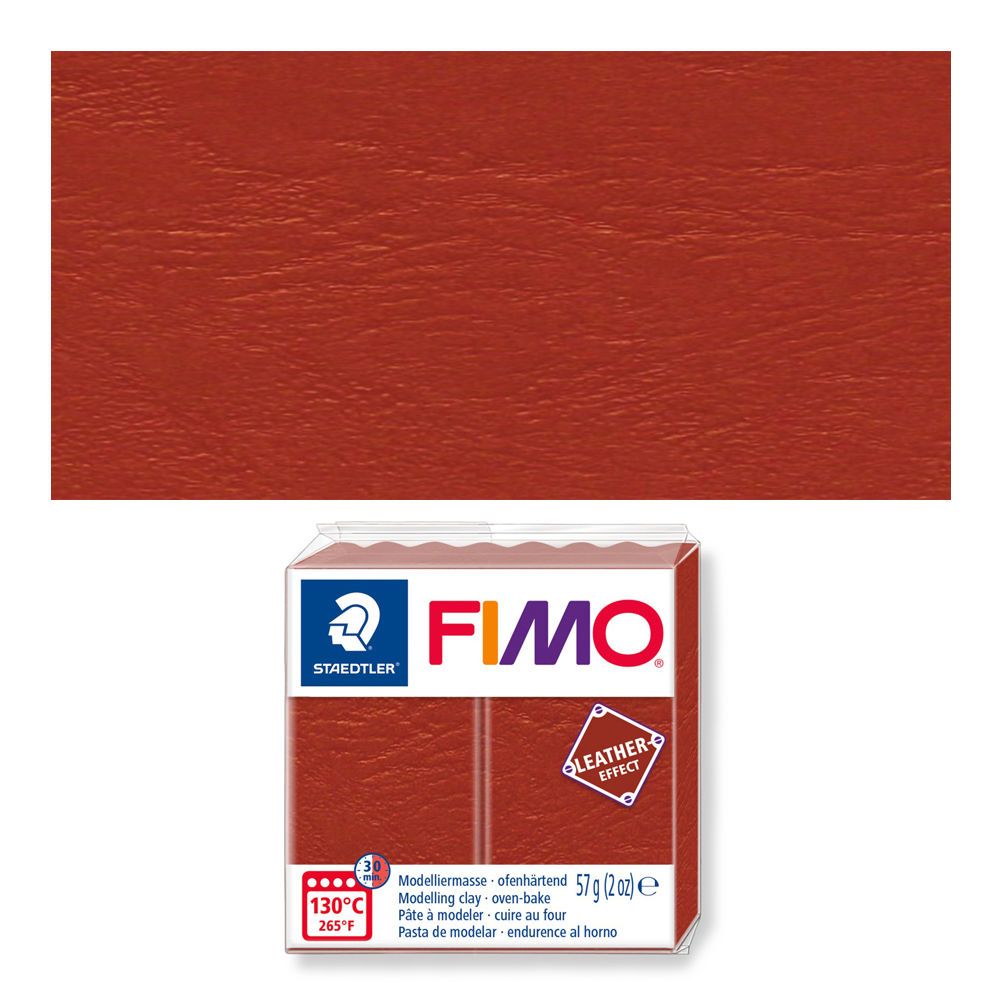 Staedtler Fimo Effect Leder, 57g, Rost