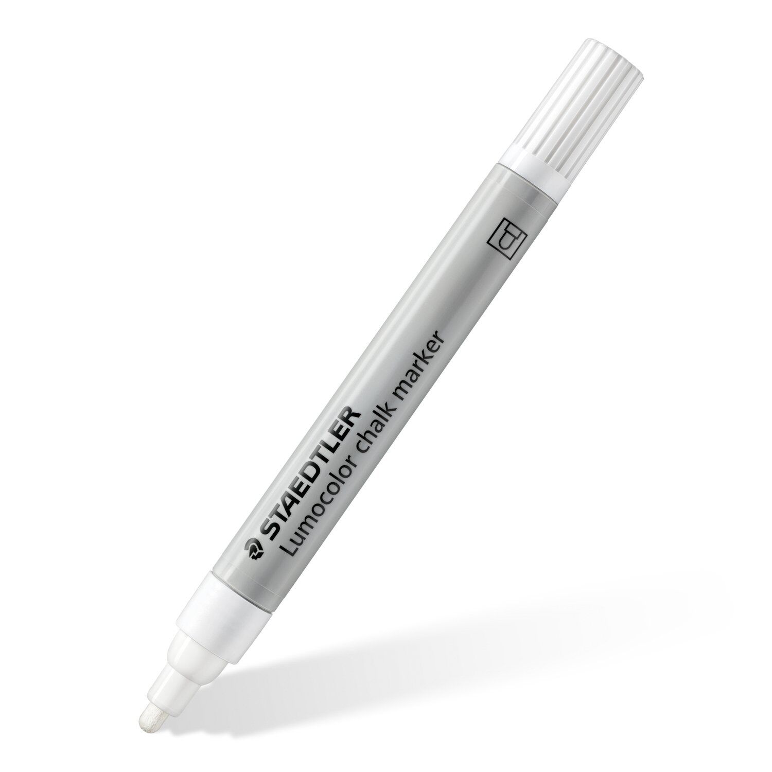 Staedtler Kreidemarker Lumocolor, 2,4 mm, 1 Stck, wei Bild 2