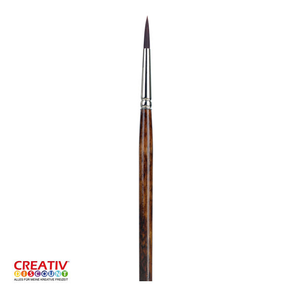 SALE Acryl- / lmalpinsel 8409 rund langer Stiel Gr. 0