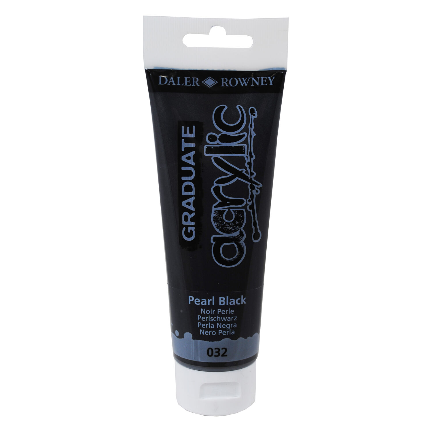 NEU GRADUATE Acrylfarbe 120 ml, Perlschwarz