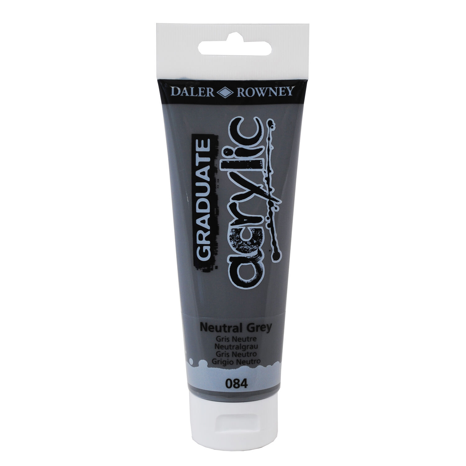 NEU GRADUATE Acrylfarbe 120 ml, Neutralgrau